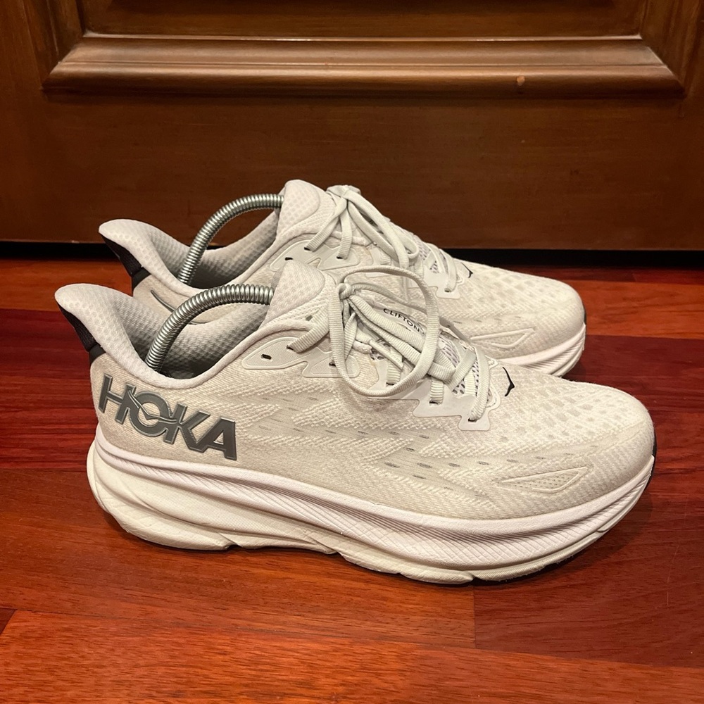 Hoka White Athletic Sneakers size 10